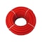 Kable Kontrol Kable Kontrol Convoluted Split Wire Loom Tubing - 3/4" Inside Diameter - 100' Length - Red WL904-SP100-RED - alternate 1